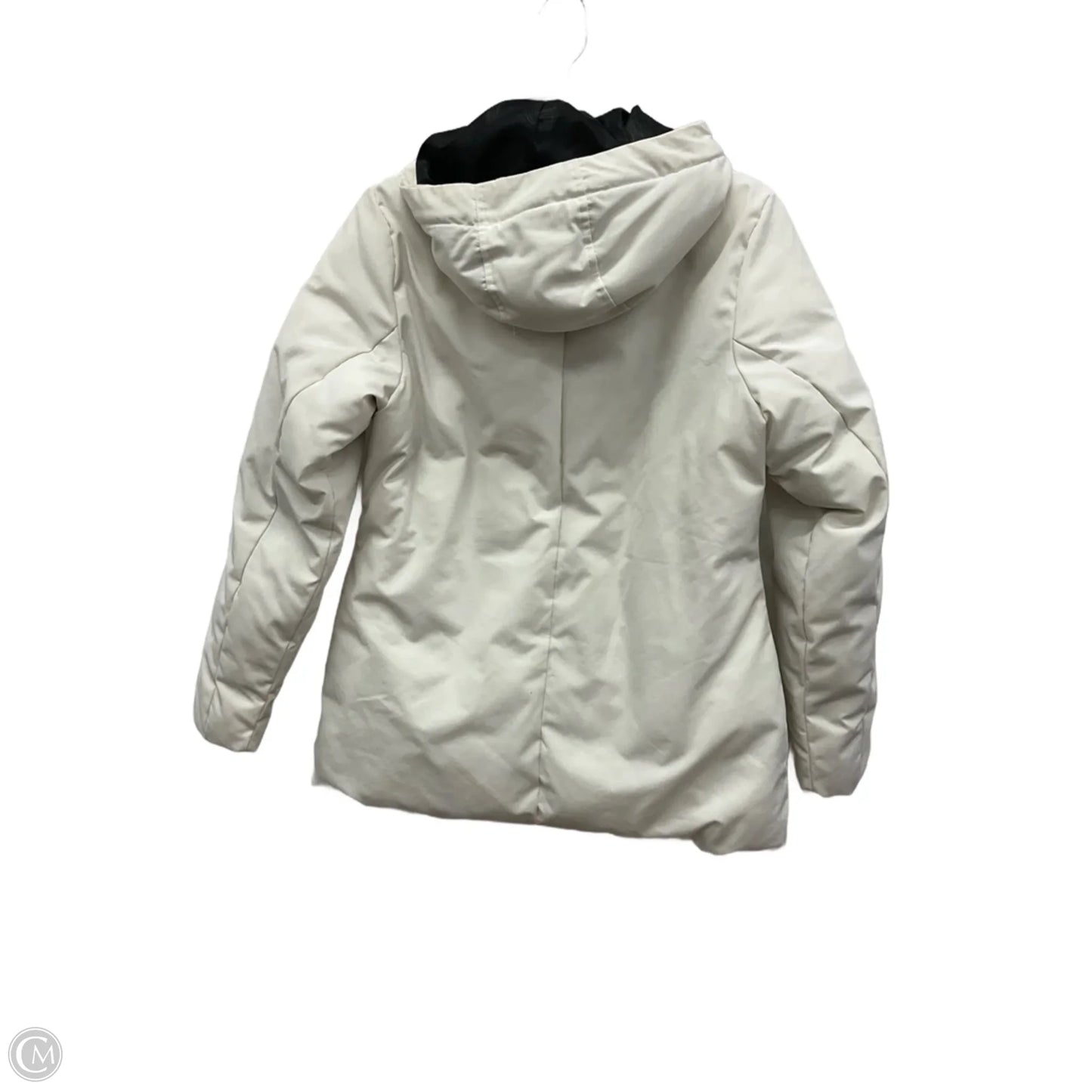 Coat Puffer & Quilted By Clothes Mentor In White, Size: M
