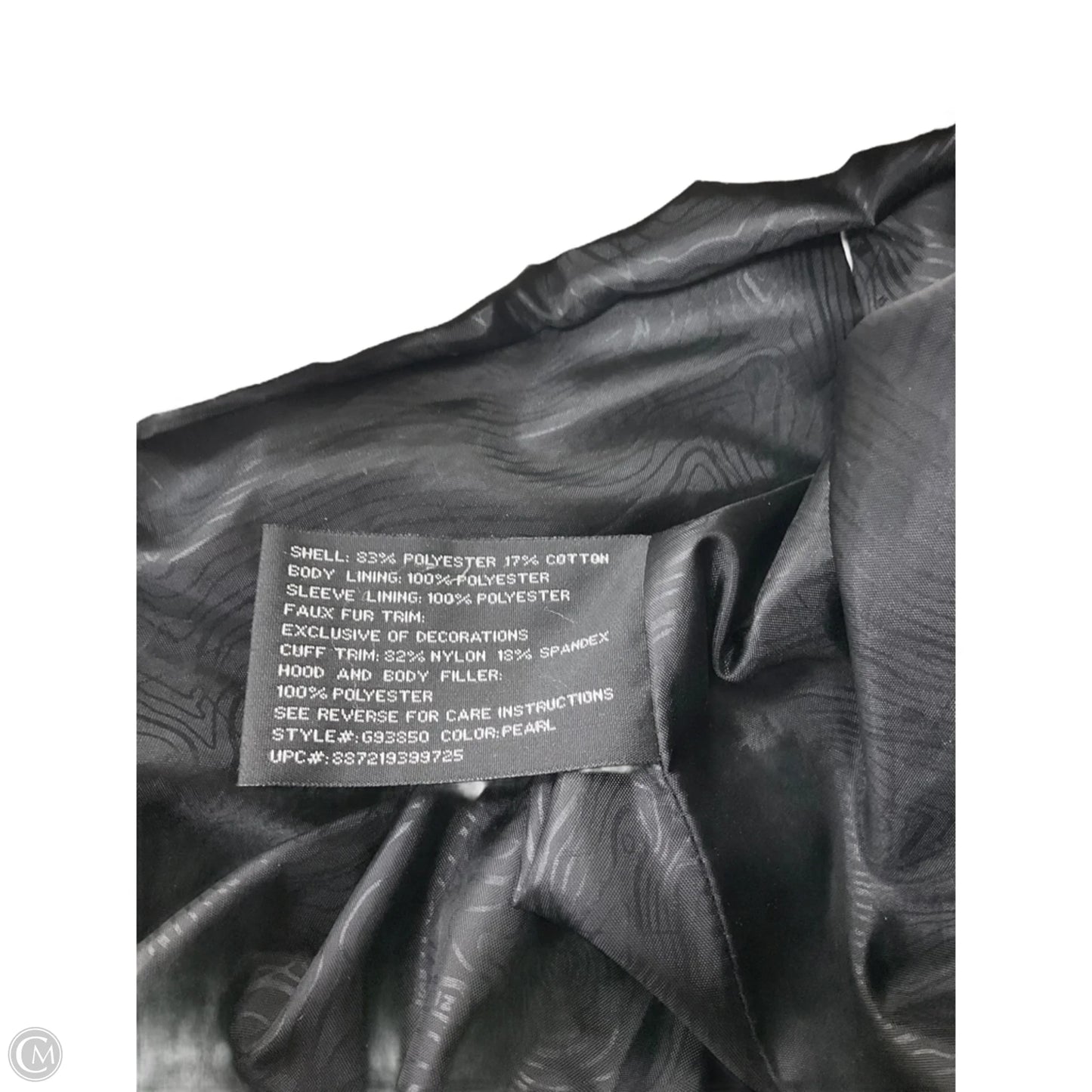 Coat Puffer & Quilted By Clothes Mentor In White, Size: M