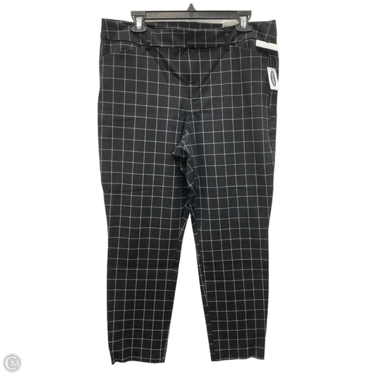 Pants Dress By Old Navy In Black, Size: 14