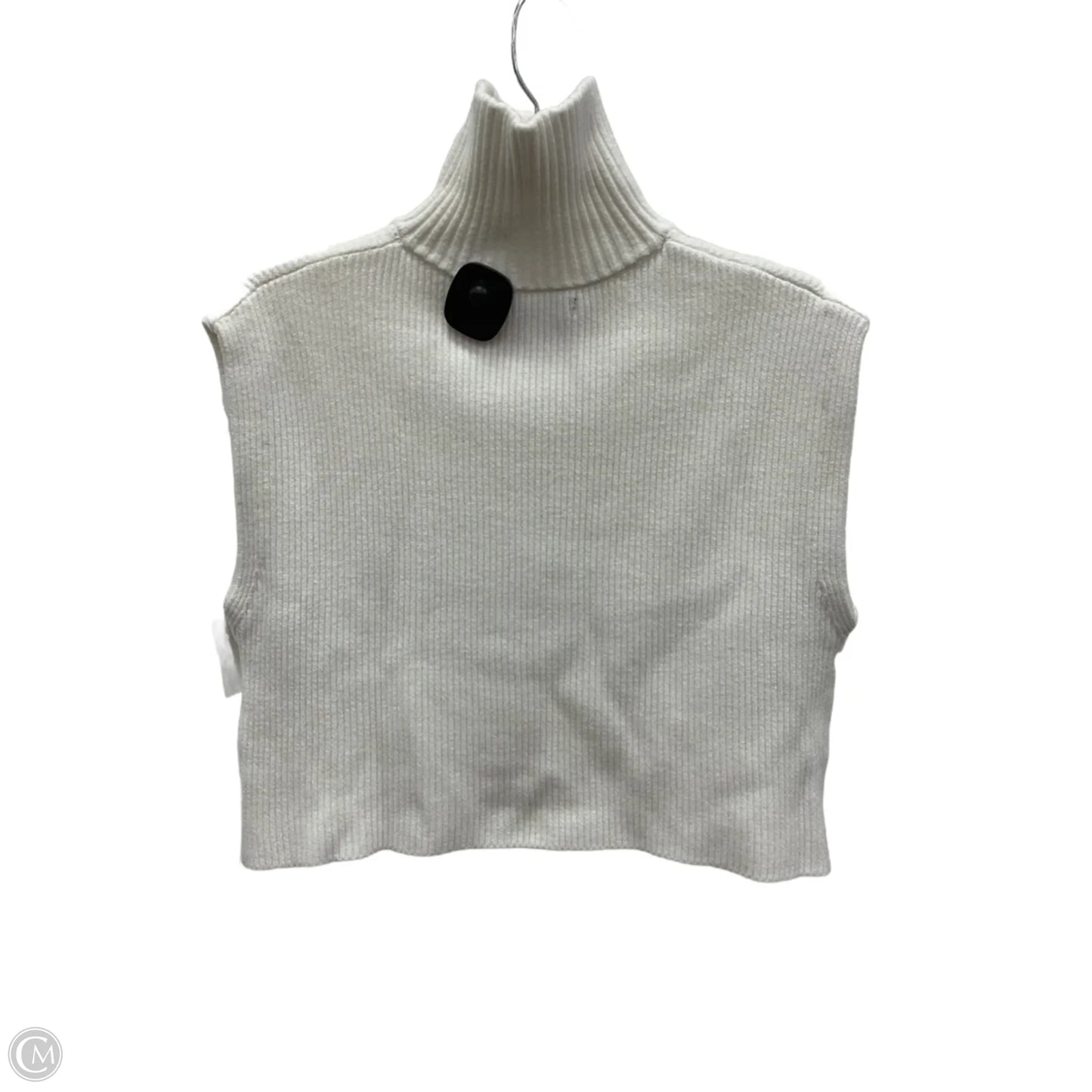 Vest Sweater By Mng In White, Size: M