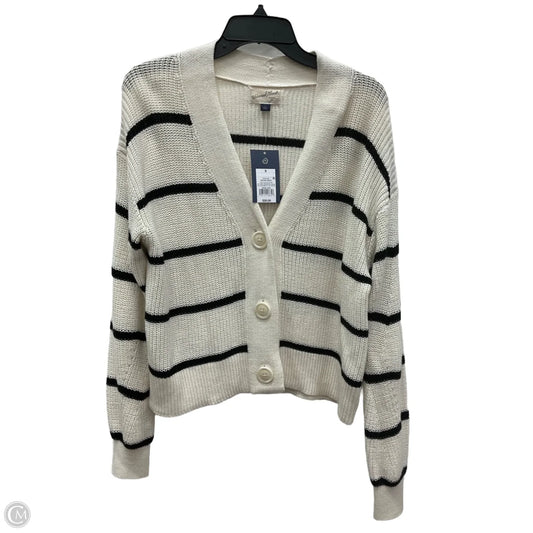 Cardigan By Universal Thread In Striped Pattern, Size: S