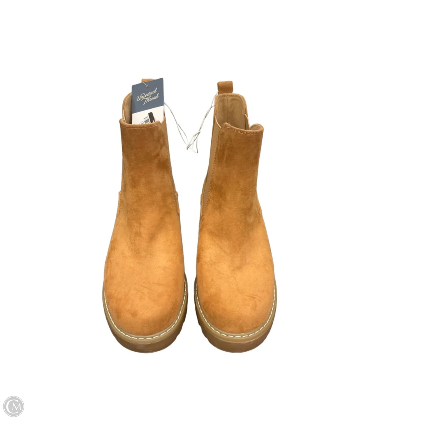 Boots Ankle Flats By Universal Thread In Brown, Size: 6.5