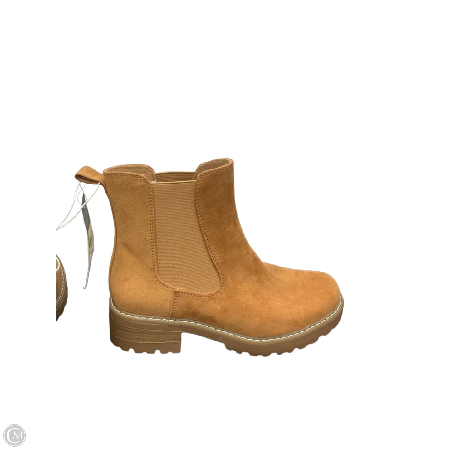 Boots Ankle Flats By Universal Thread In Brown, Size: 6.5