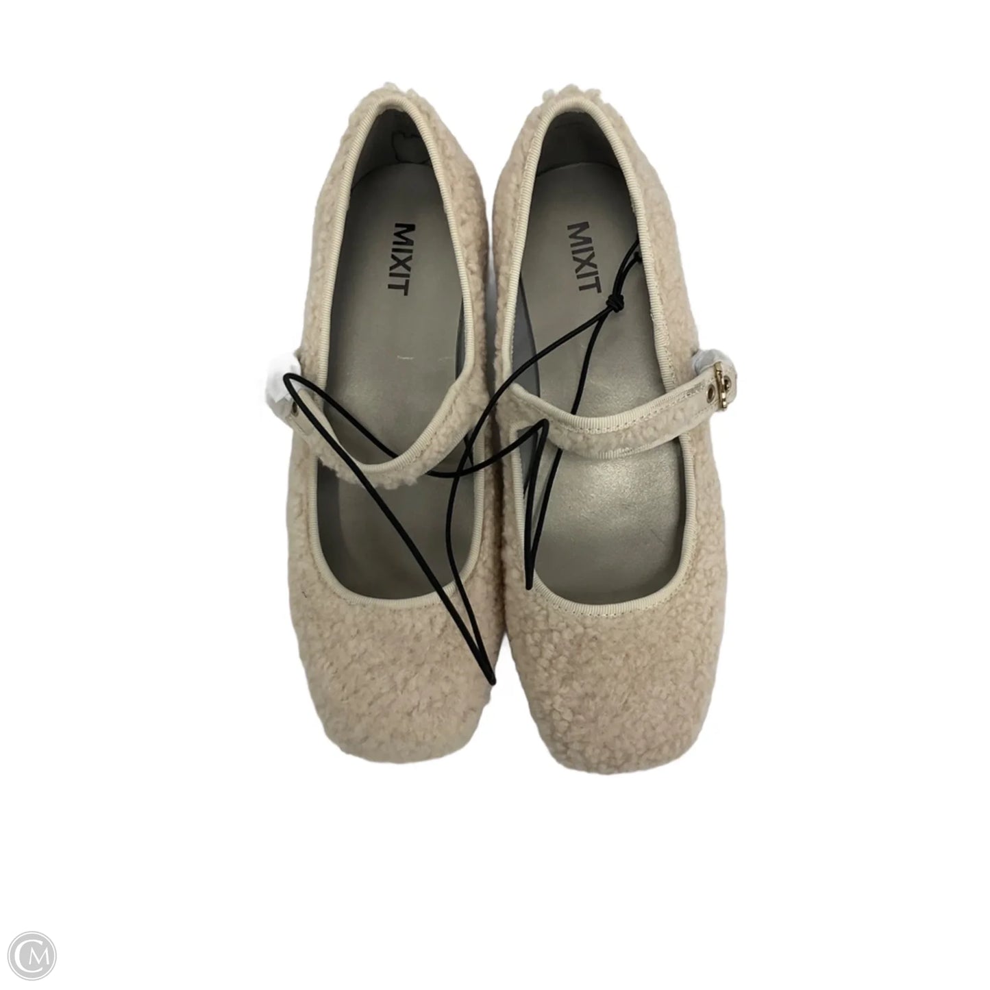 Shoes Flats By Mix It In White, Size: 7.5