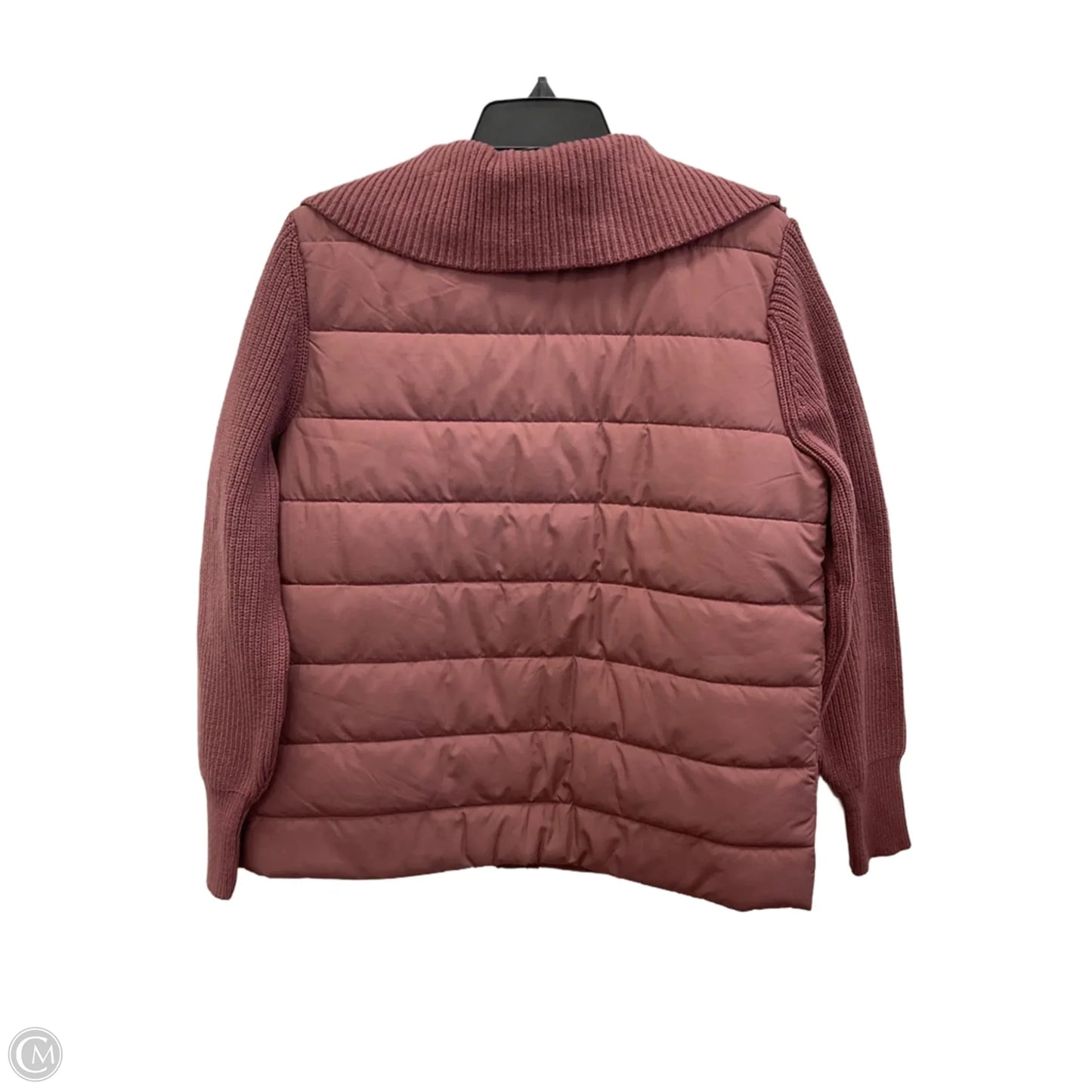 Jacket Puffer & Quilted By Liz Claiborne In Pink, Size: S