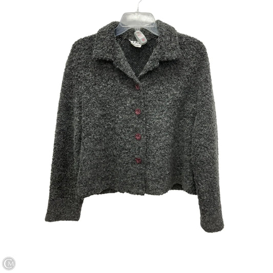 Cardigan By Clio In Grey, Size: L