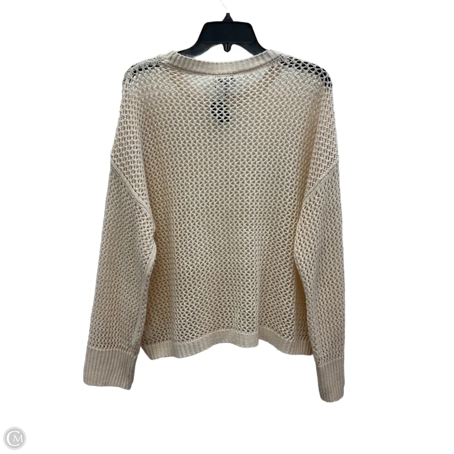 Sweater By Polygram In Beige, Size: Xl