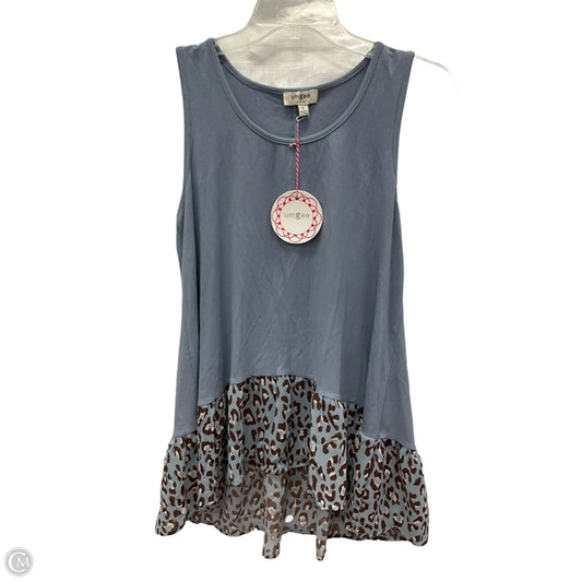 Top Sleeveless By Umgee In Blue, Size: S