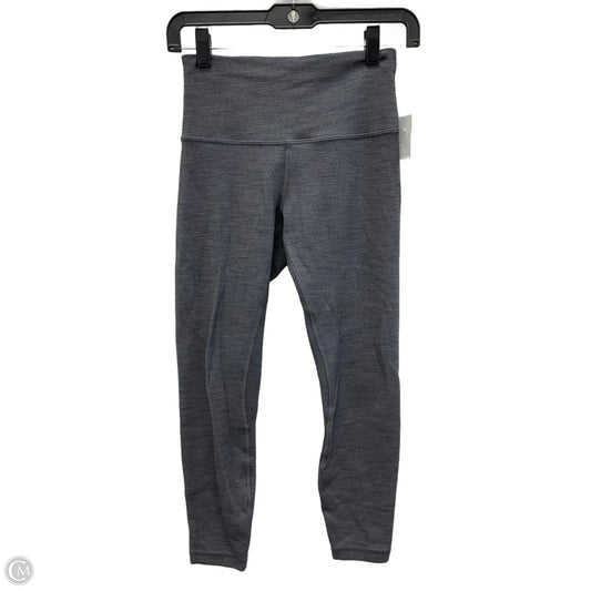Athletic Leggings By Lululemon In Grey, Size: 6