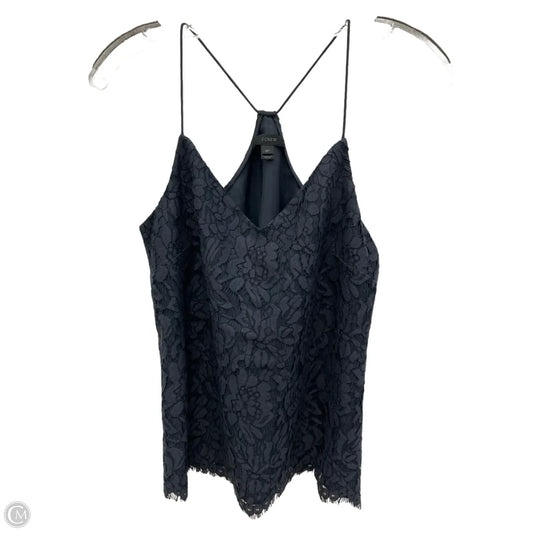 Top Sleeveless By J. Crew In Grey, Size: 0
