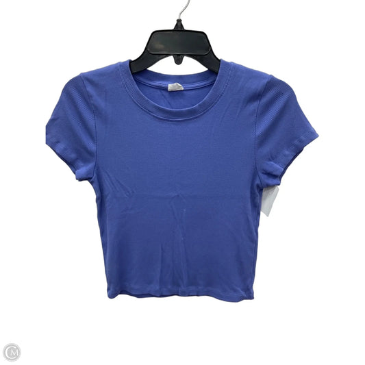 Top Short Sleeve By Wilfred In Blue, Size: S