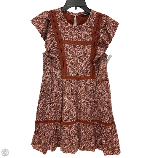 Dress Casual Short By Madewell In Floral Print, Size: S