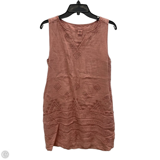 Dress Casual Short By Artisan Ny In Pink, Size: M