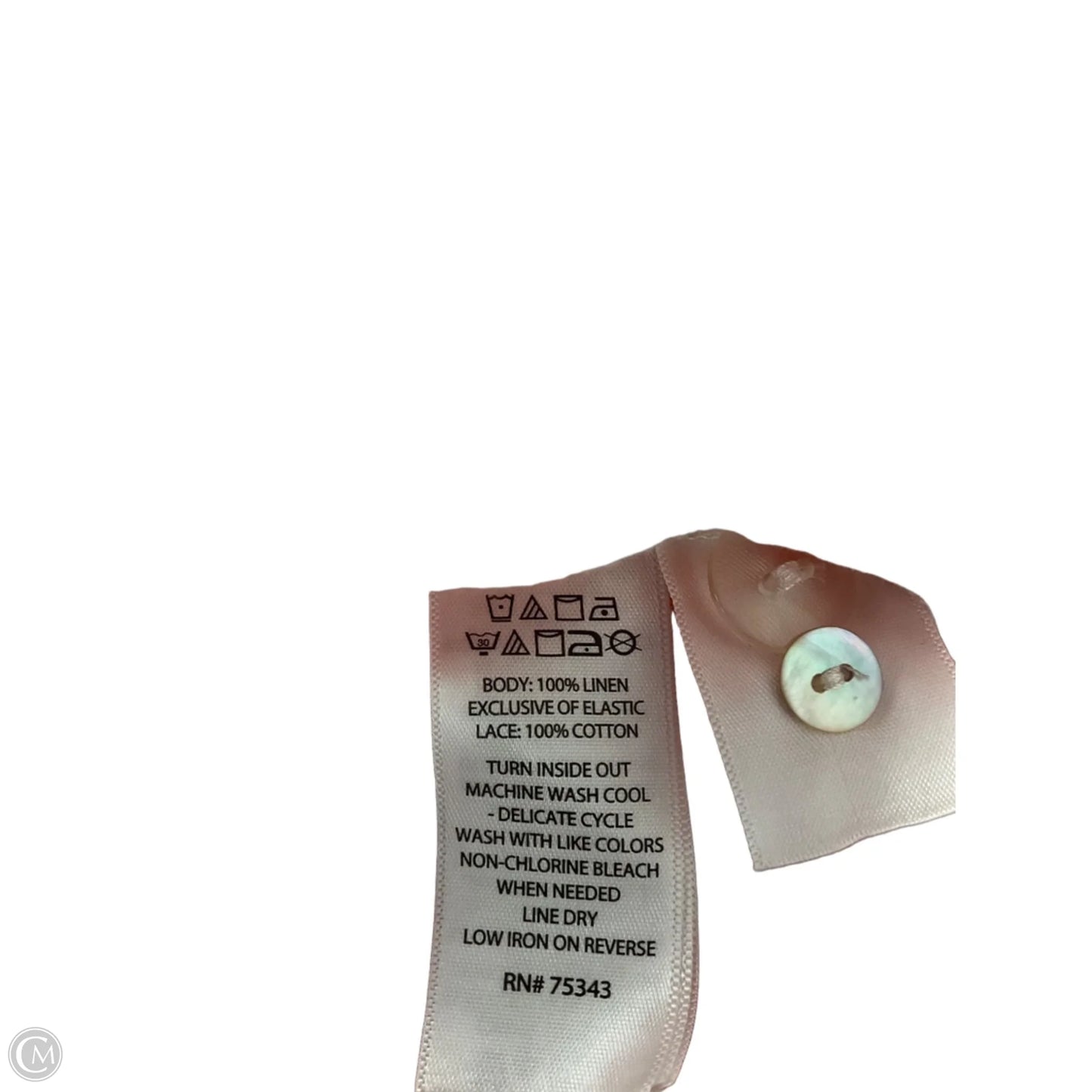 Top Sleeveless By C And C In Striped Pattern, Size: S