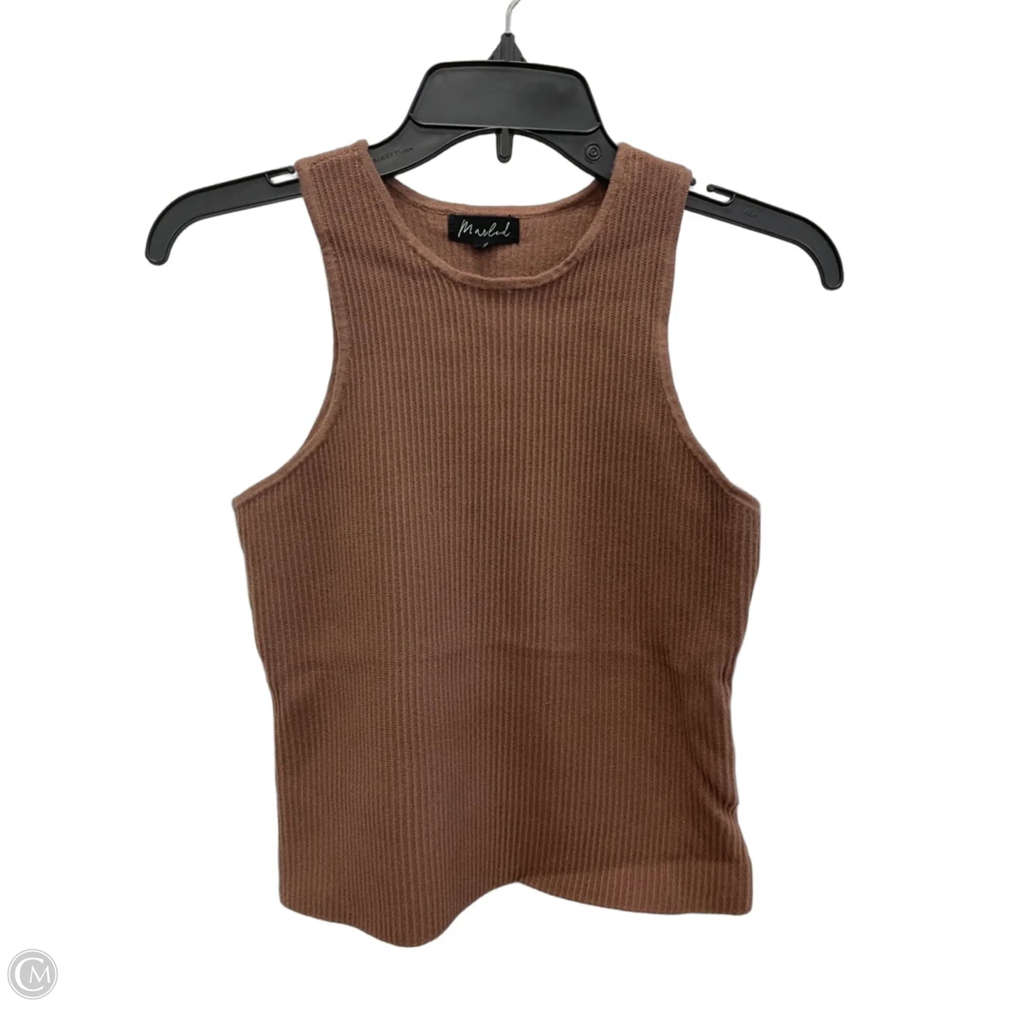 Top Sleeveless Basic By Marled In Brown, Size: M