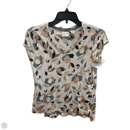 Top Short Sleeve By Rachel Zoe In Floral Print, Size: S