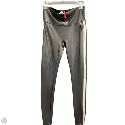 Pants Leggings By Spanx In Black & White, Size: M
