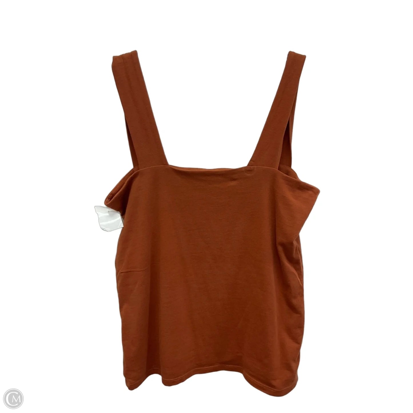 Top Sleeveless Basic By Loft In Orange, Size: Xs