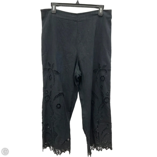 Pants Other By Anthropologie In Black, Size: 12