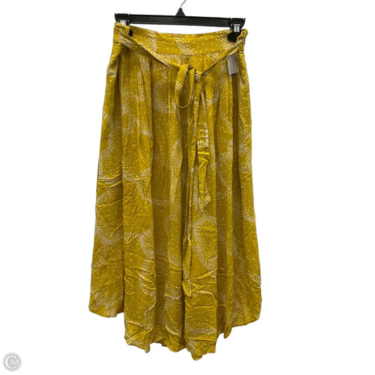 Skirt Midi By Maeve In Yellow, Size: M
