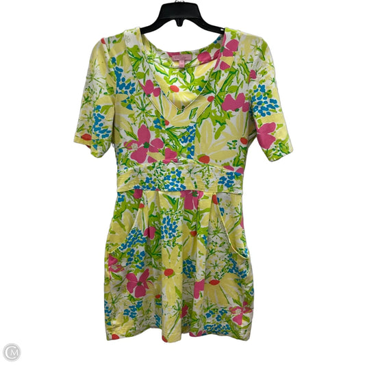 Dress Designer By Lilly Pulitzer In Yellow, Size: S