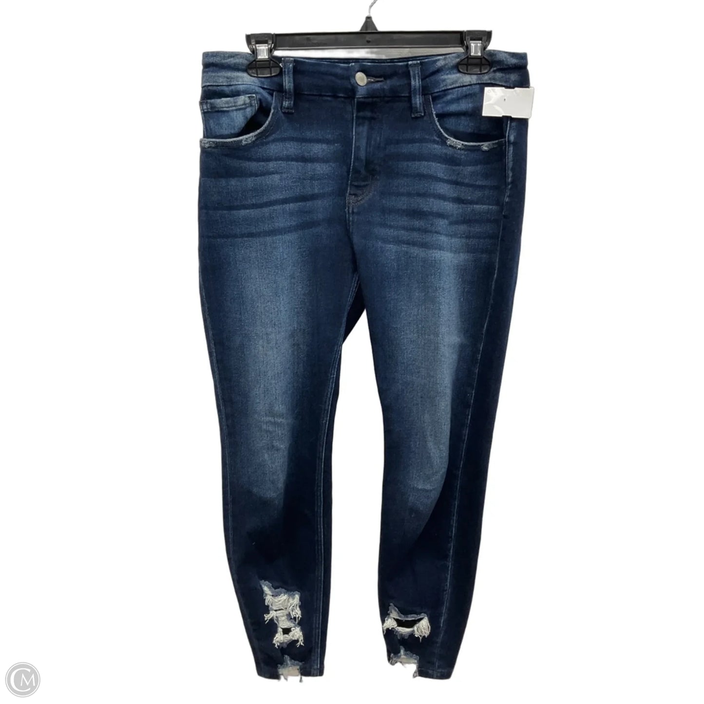 Jeans Skinny By Kancan In Blue Denim, Size: 6
