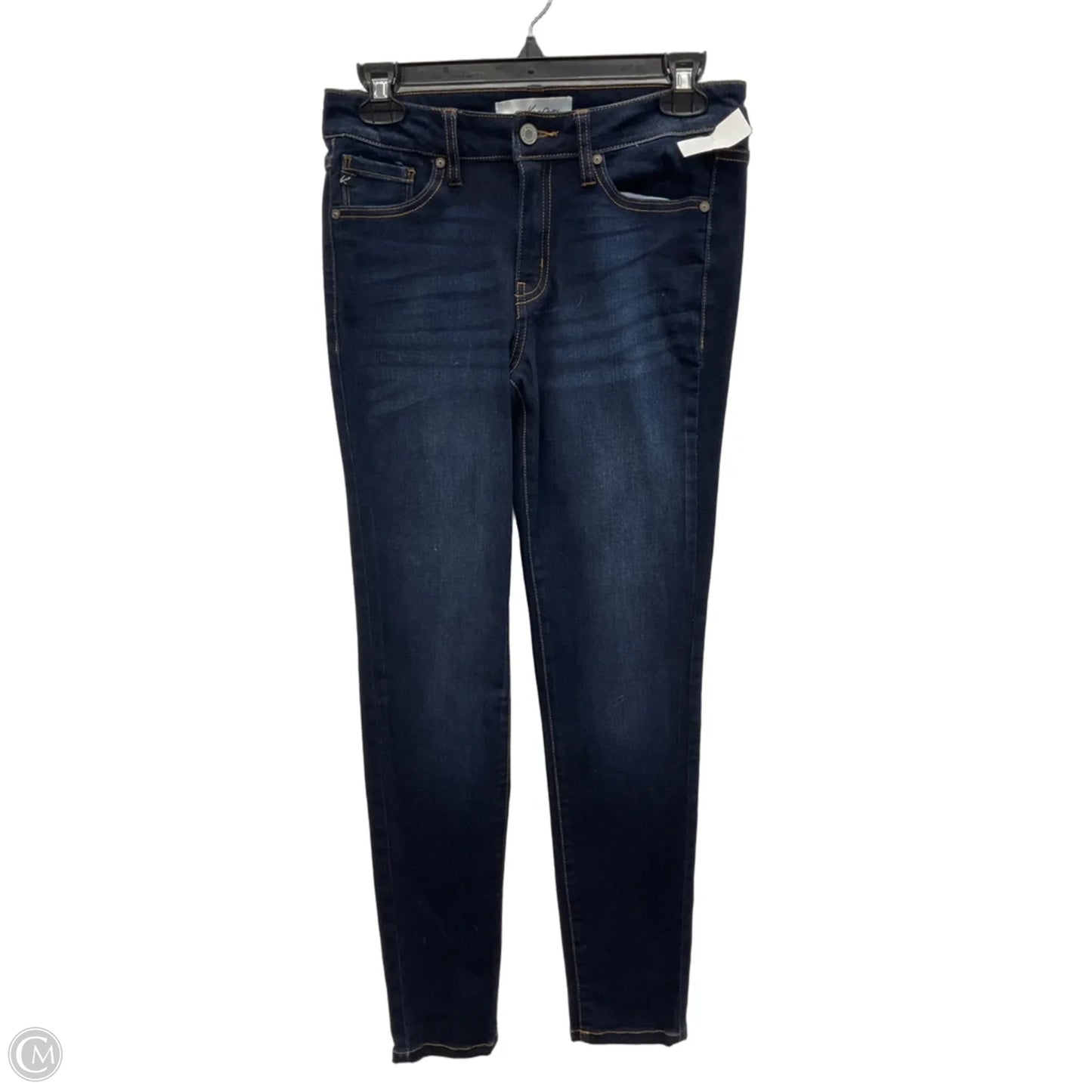 Jeans Skinny By Kancan In Blue Denim, Size: 6