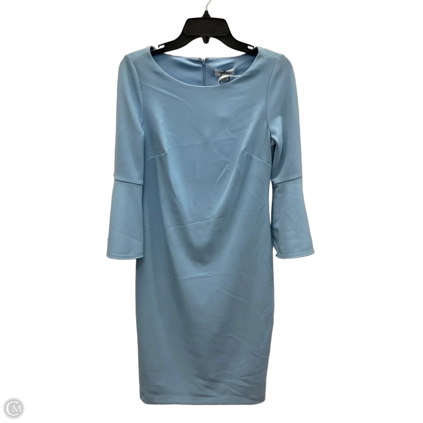 Dress Work By Calvin Klein In Blue, Size: 8