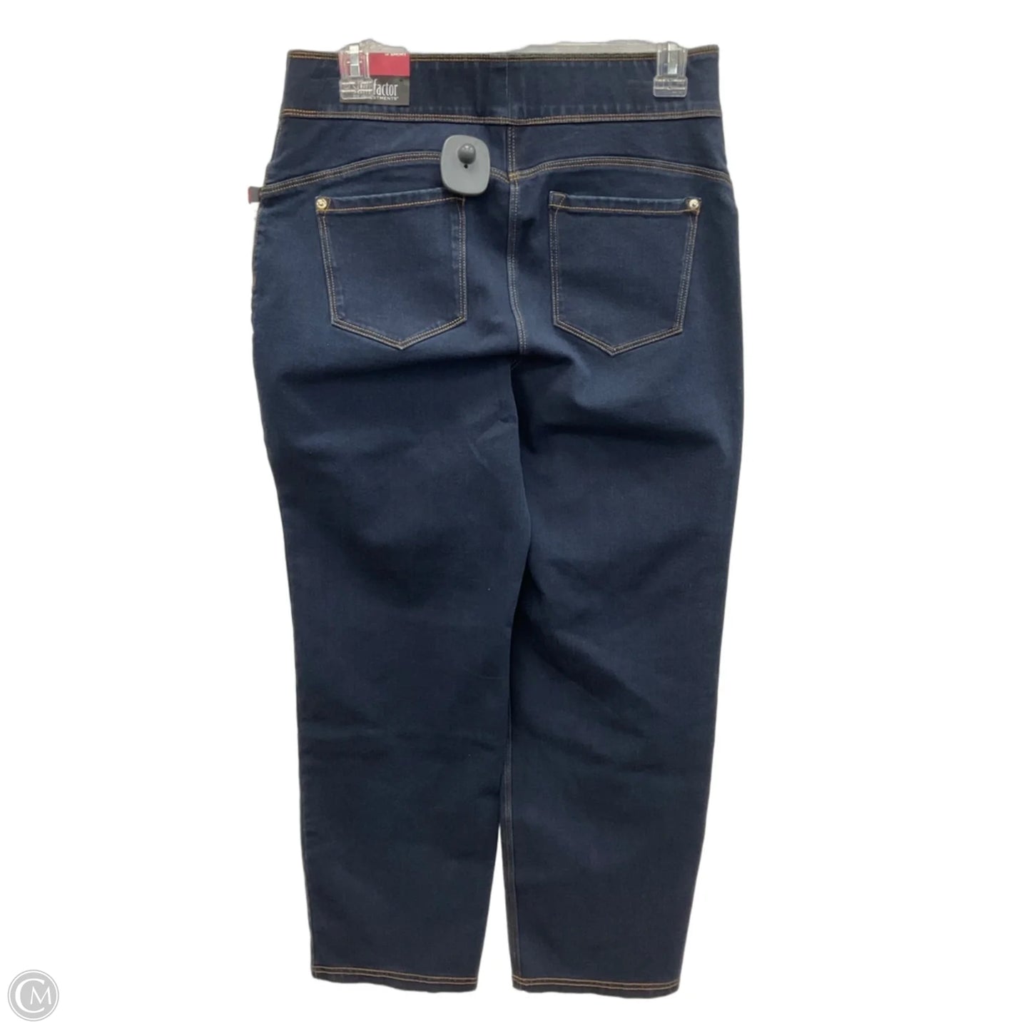 Jeans Straight By Investments In Blue Denim, Size: M
