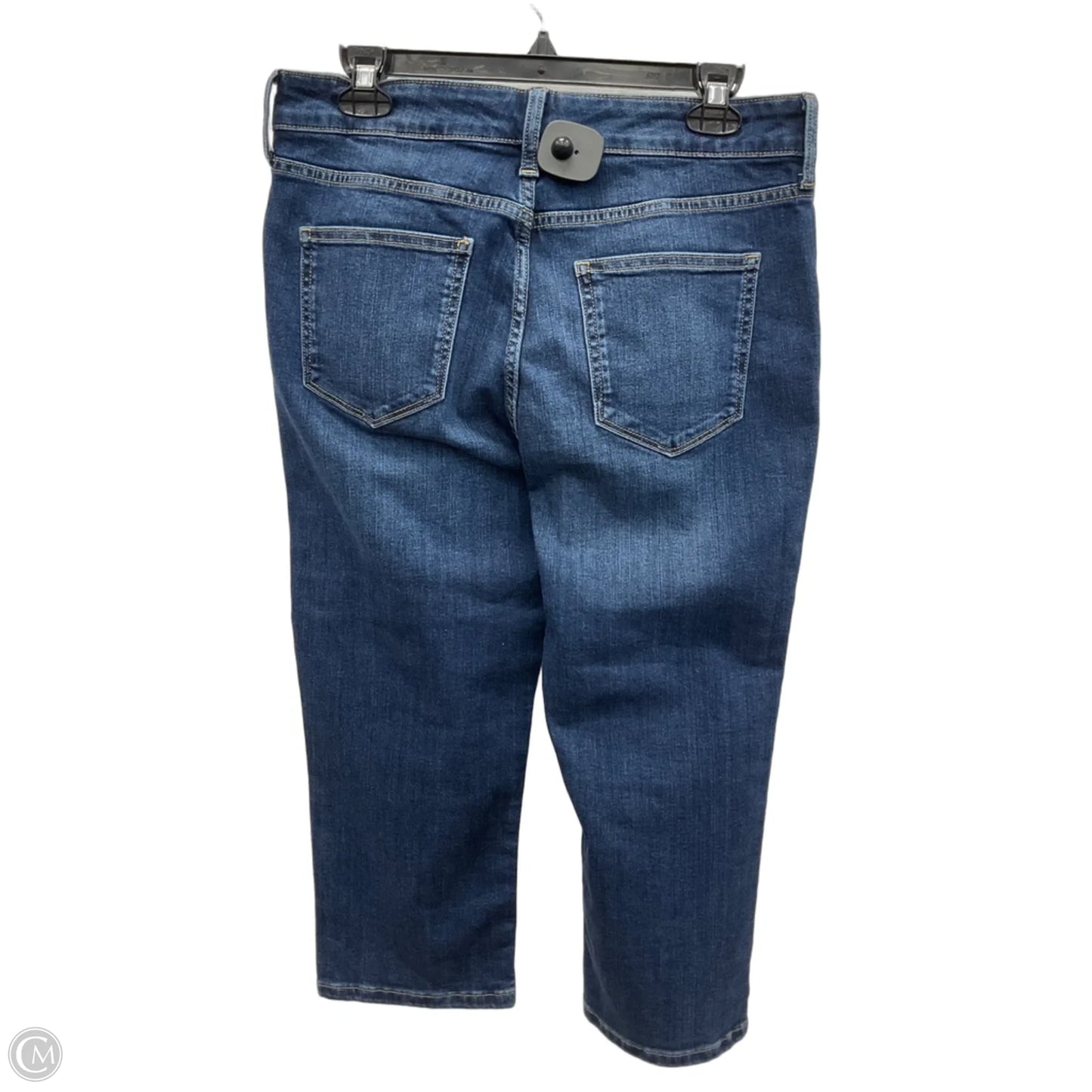 Capris By St Johns Bay In Blue Denim, Size: 10