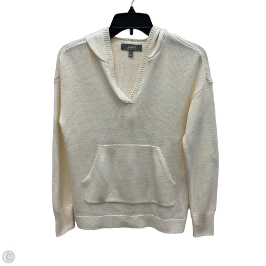 Top Long Sleeve By Marled In White, Size: S
