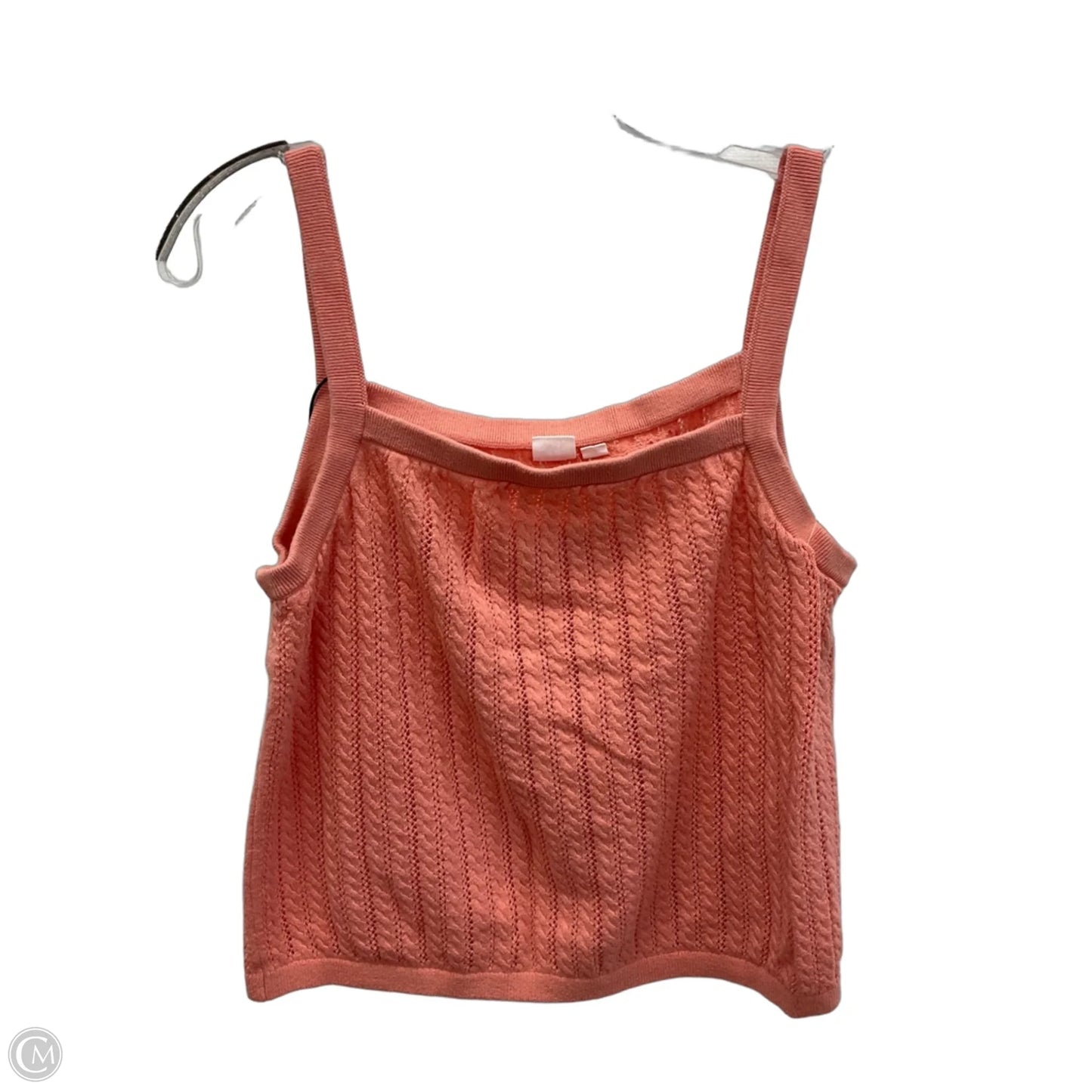 Top Sleeveless By Gap In Pink, Size: L