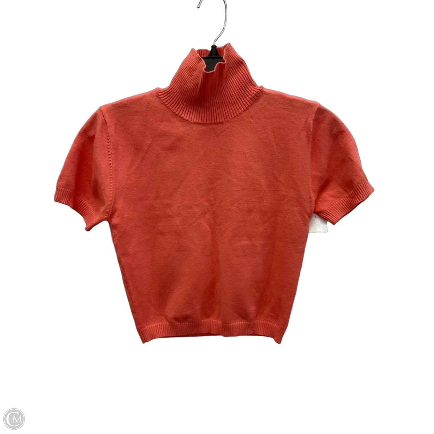 Top Short Sleeve By Jun & Ivy In Coral, Size: M