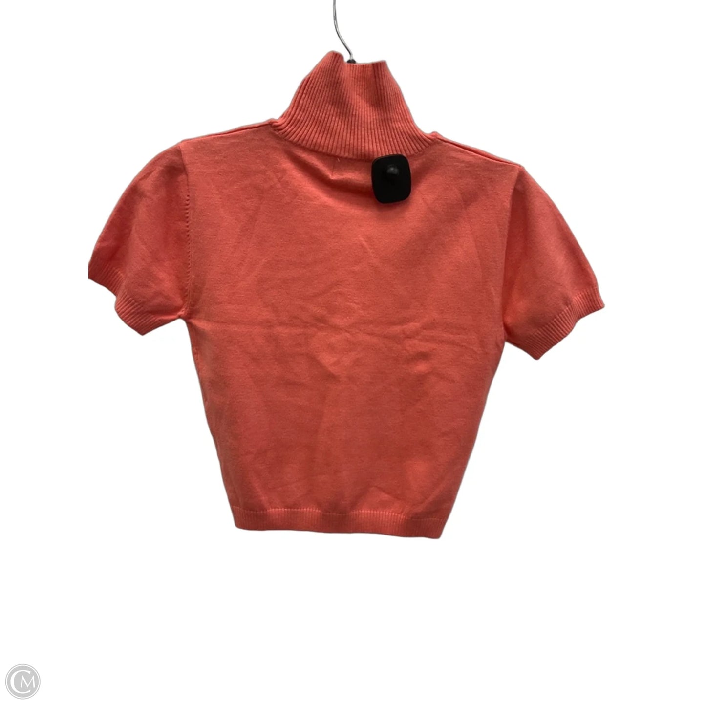 Top Short Sleeve By Jun & Ivy In Coral, Size: M