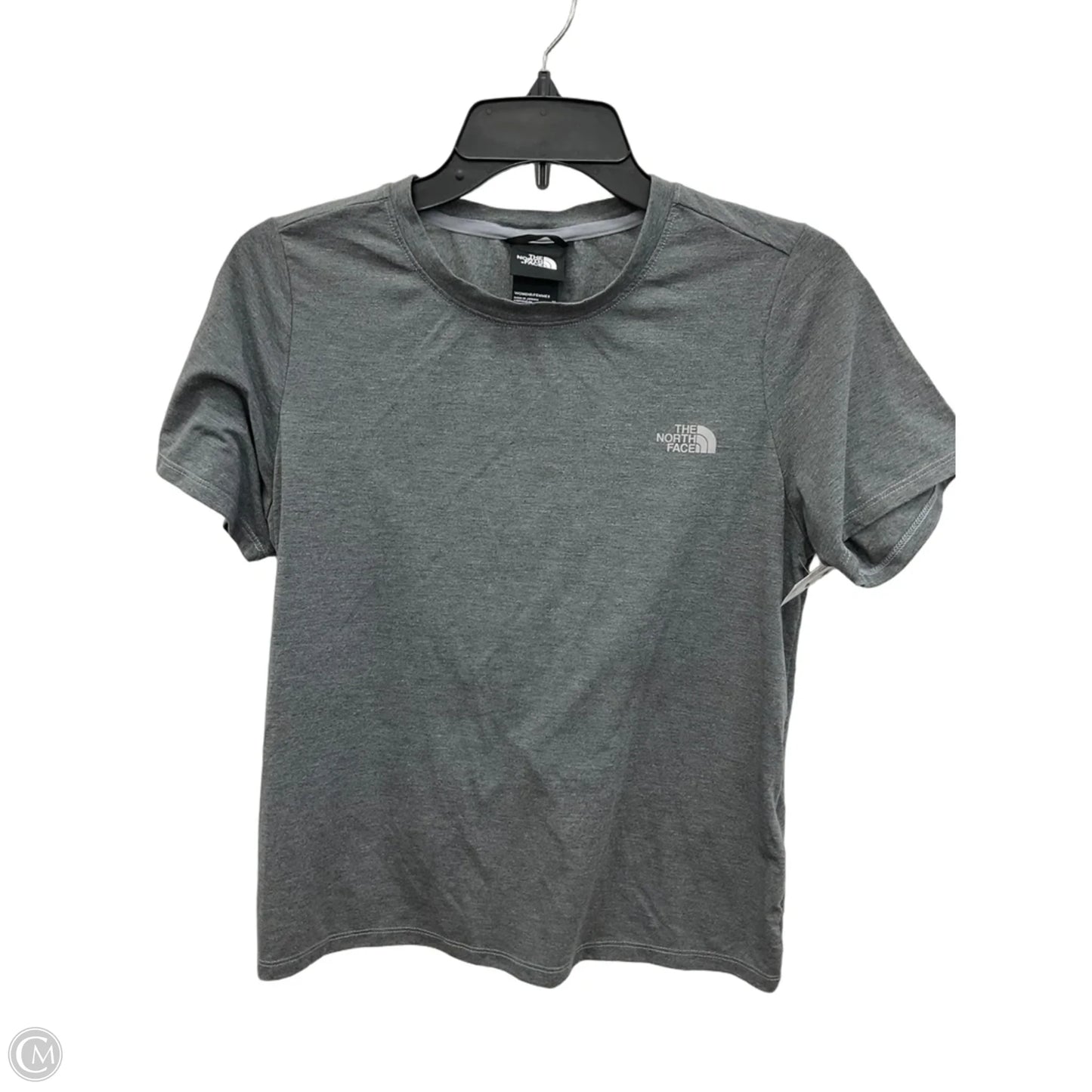 Top Short Sleeve By The North Face In Grey, Size: M