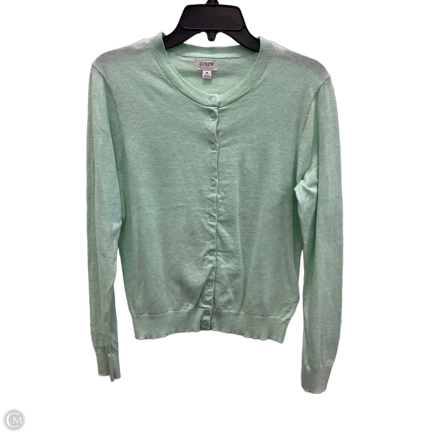 Cardigan By J. Crew In Teal, Size: M
