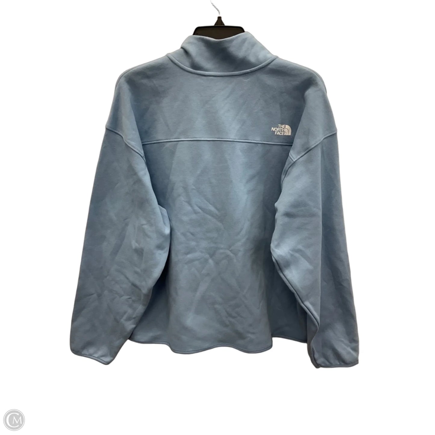 Athletic Sweatshirt Collar By The North Face In Blue, Size: Xxl