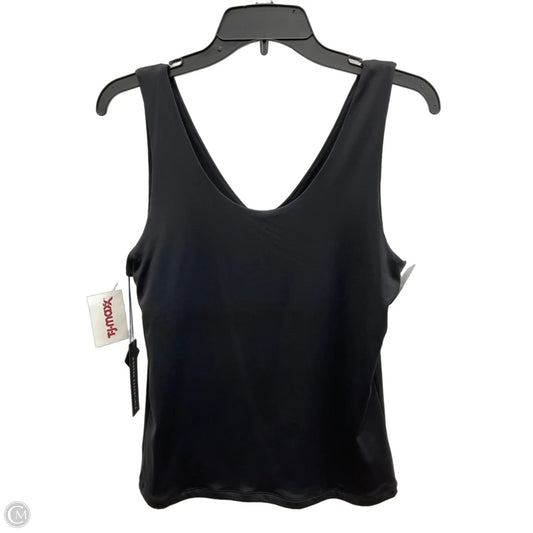 Top Sleeveless By Tahari In Black, Size: L