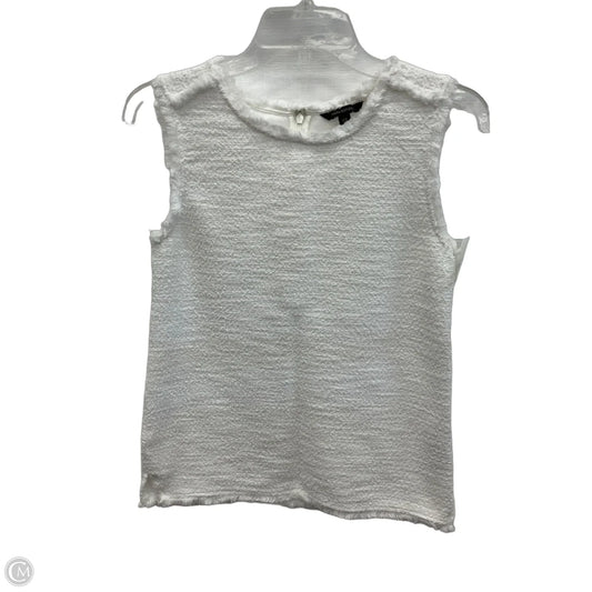Top Sleeveless By Banana Republic In White, Size: Xs