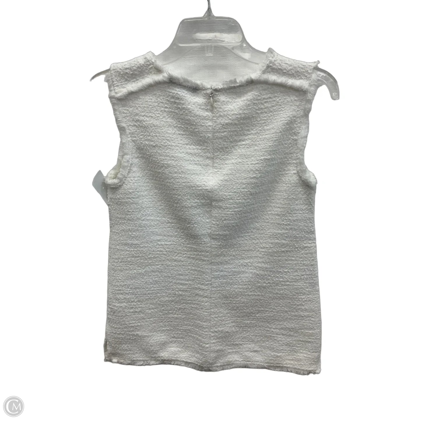 Top Sleeveless By Banana Republic In White, Size: Xs