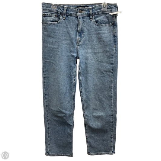 Jeans Straight By Calvin Klein In Blue Denim, Size: 6