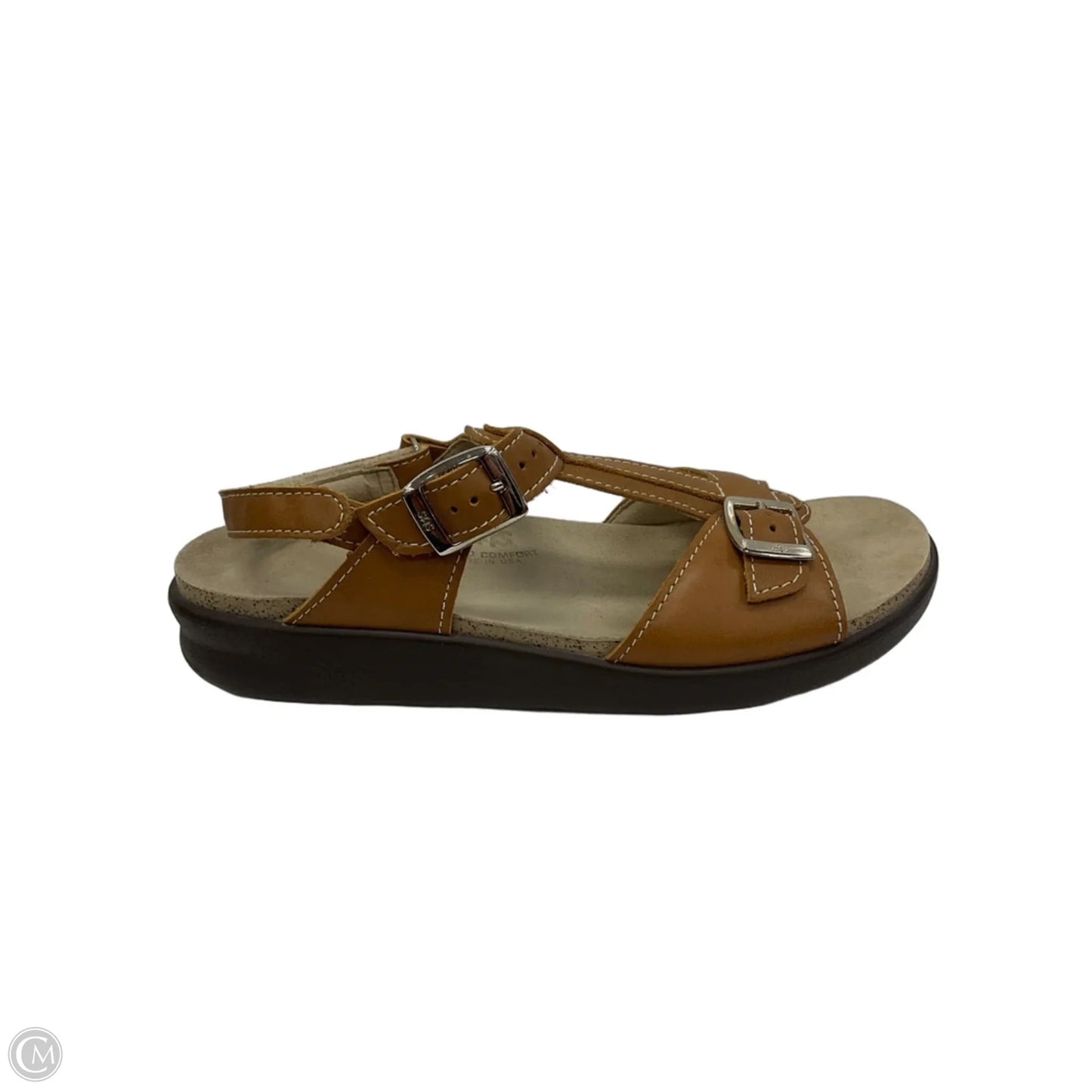 Sandals Flats By Sas In Brown, Size: 9.5