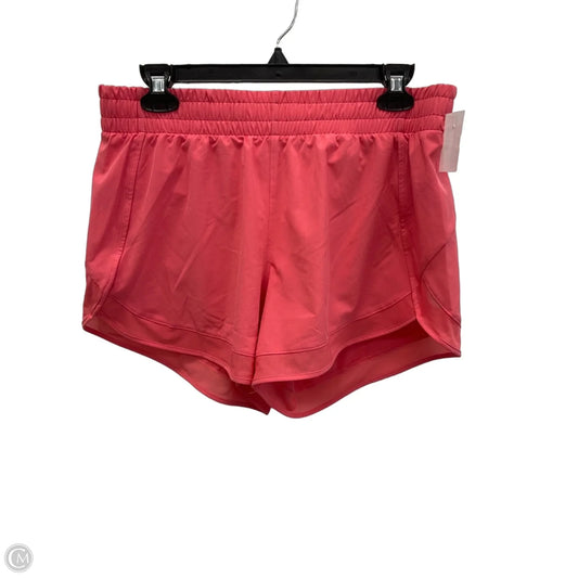 Athletic Shorts By Athleta In Pink, Size: M