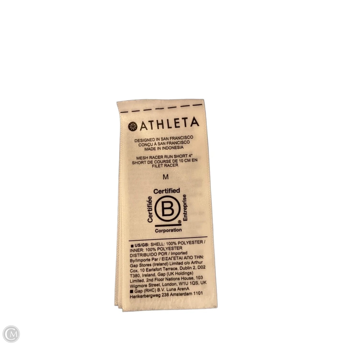 Athletic Shorts By Athleta In Blue, Size: M
