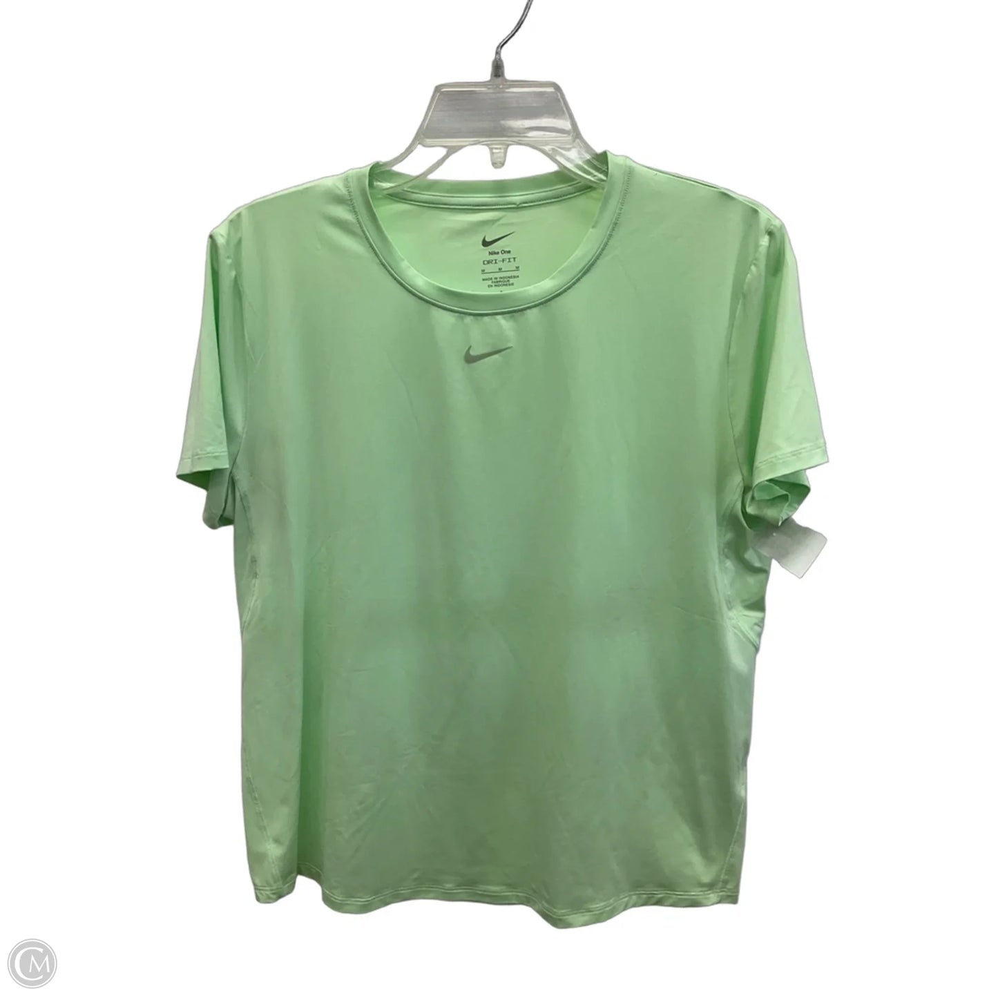 Top Short Sleeve By Nike Apparel In Green, Size: M