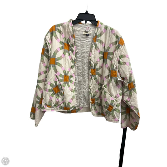 Jacket Puffer & Quilted By Universal Thread In Multi-colored, Size: Xl
