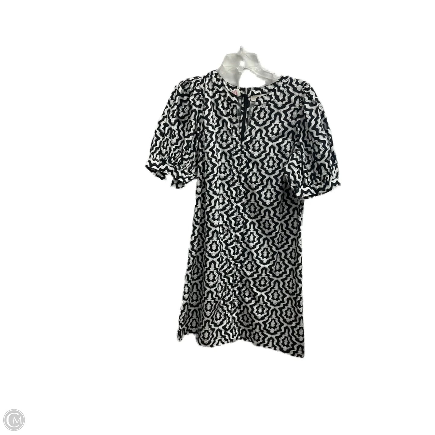 Dress Casual Midi By Loft In Black & White, Size: M