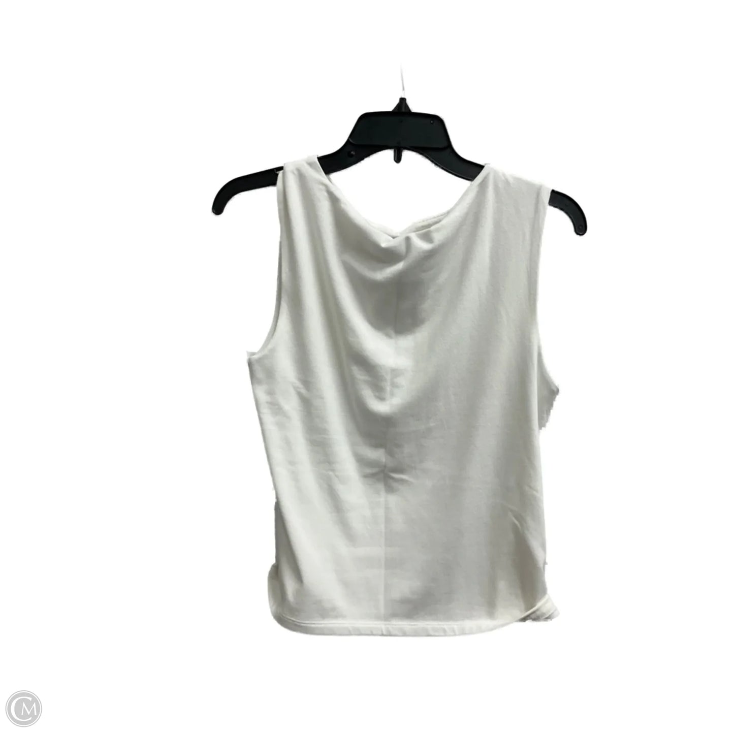 Top Sleeveless Basic By Gap In White, Size: M