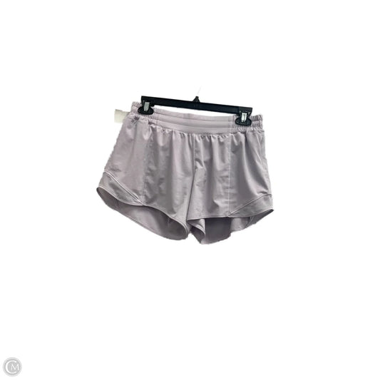 Athletic Shorts By Lululemon In Purple, Size: 8