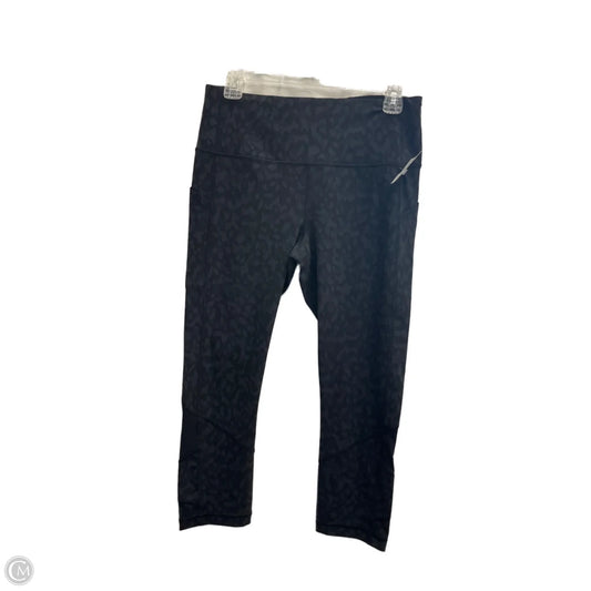 Athletic Leggings By Lululemon In Black, Size: 8